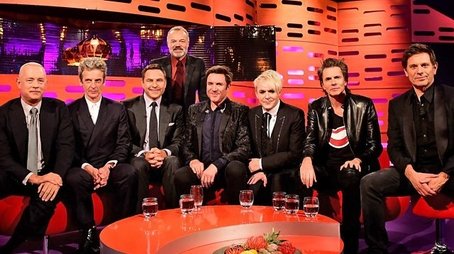 Tom Hanks, Peter Capaldi, David Walliams, Duran Duran (2015) - Episode 8 poster and promotional image
