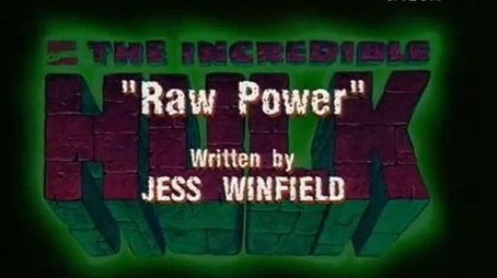 Raw Power (1996) - Episode 3 poster and promotional image