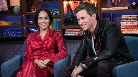 Eddie Redmayne; Zoë Kravitz (2018) - Episode 184 poster and promotional image