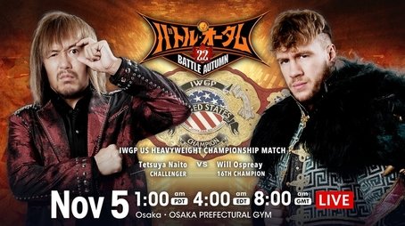NJPW Battle Autumn - Day 16 (2022) - Episode 84 poster and promotional image