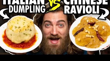 Chinese Italian Food vs. Italian Chinese Food Taste Test (2021) - Episode 43 poster and promotional image