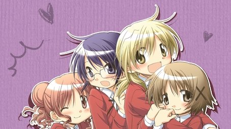 Hidamari Sketch x 365 (2008) - Season 2 poster and promotional image