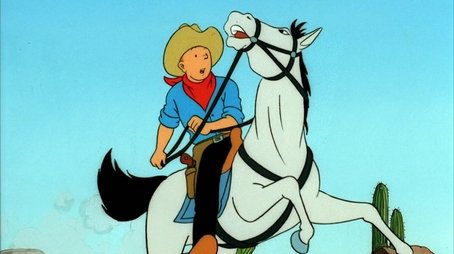 Tintin in America (1992) - Episode 13 poster and promotional image