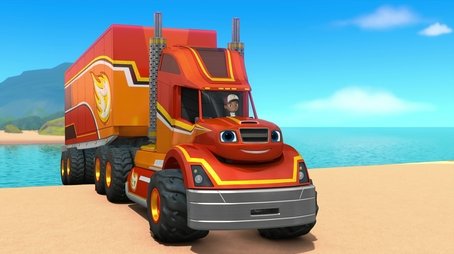 Big Rig Blaze (2020) - Episode 13 poster and promotional image