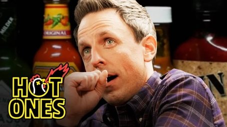 Seth Meyers Unravels While Eating Spicy Wings (2019) - Episode 3 poster and promotional image