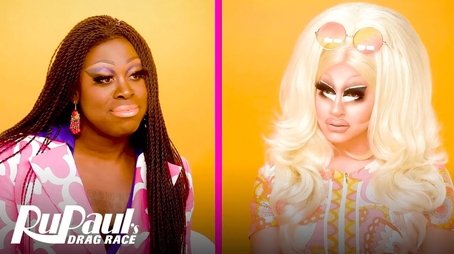 The Pit Stop AS6 E01: Trixie Mattel & Bob The Drag Queen Get All-Started! | RPDR All Stars (2021) - Episode 1 poster and promotional image