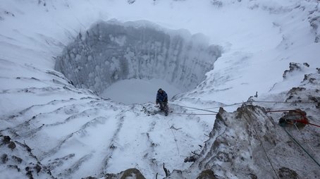 Arctic Sinkholes (2022) - Episode 1 poster and promotional image