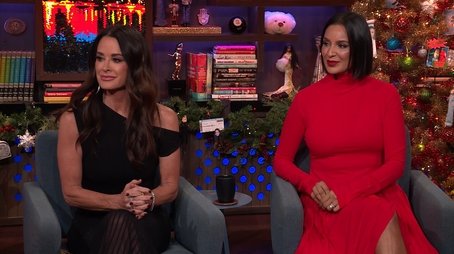 Kyle Richards and Jessel Taank (2024) - Episode 205 poster and promotional image
