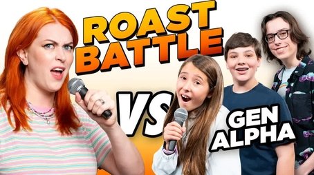 Getting Roasted By Gen Alpha (2025) - Episode 54 poster and promotional image