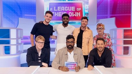 Declan Rice, Josh Widdicombe, Jo Brand & Jordan North (2022) - Episode 1 poster and promotional image