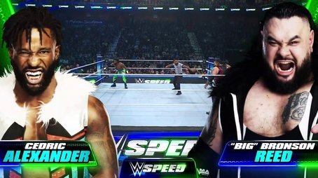 Bronson Reed vs. Cedric Alexander (2024) - Episode 2 poster and promotional image