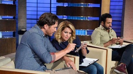 Oliver Hudson, Candace Cameron Bure, Kal Penn, Ross Matthews (2018) - Episode 5 poster and promotional image