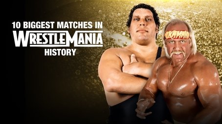 10 Biggest Matches in WrestleMania History (2020) - Episode 3 poster and promotional image