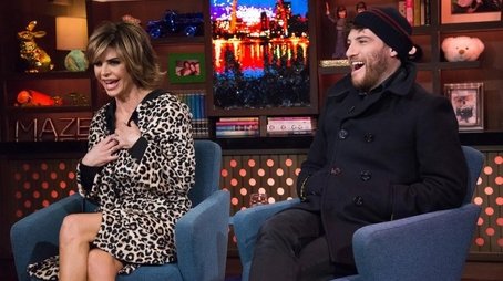 Lisa Rinna & Adam Pally (2017) - Episode 49 poster and promotional image
