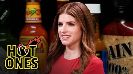 Anna Kendrick Gets the Giggles While Eating Spicy Wings (2023) - Episode 1 poster and promotional image