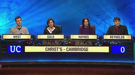 Christmas 2015 - Christ's, Cambridge v Essex (2015) - Episode 66 poster and promotional image