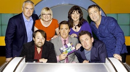 Huw Edwards, Sarah Millican, Josie Lawrence, Bradley Walsh (2012) - Episode 7 poster and promotional image