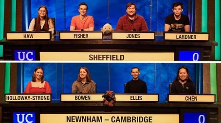 Sheffield v Newnham, Cambridge (2022) - Episode 15 poster and promotional image