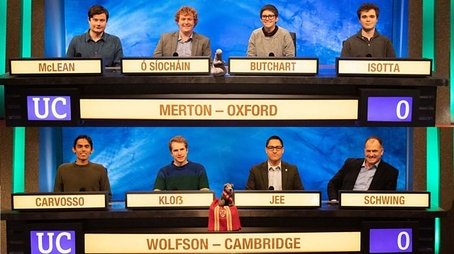 Merton College, Oxford v Wolfson College, Cambridge (2020) - Episode 10 poster and promotional image