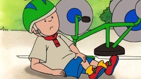 Caillou Hurts Himself (1998) - Episode 60 poster and promotional image