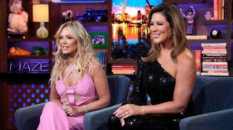 Emily Simpson and Tamra Judge (2023) - Episode 127 poster and promotional image