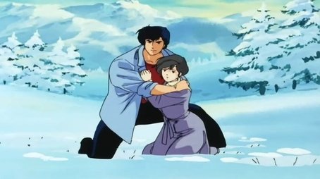 Three Sisters are Calling! Ryo's Skiing Heaven (1988) - Episode 45 poster and promotional image