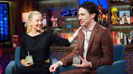 Kate Hudson & Zach Braff (2014) - Episode 126 poster and promotional image