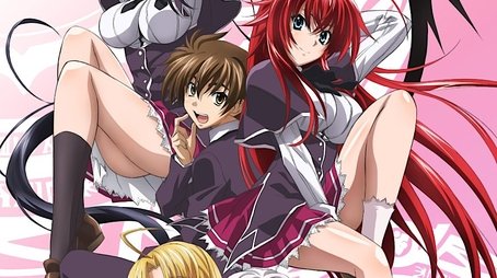 High School D×D (2012) - Season 1 poster and promotional image