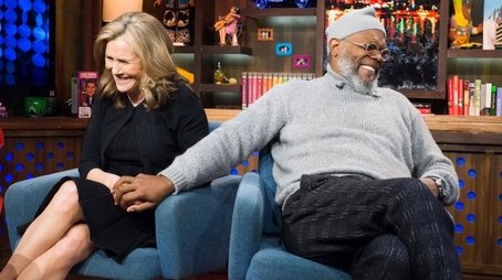 Meredith Vieira & Samuel L. Jackson (2015) - Episode 34 poster and promotional image