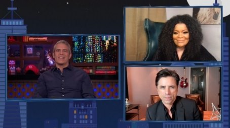 Yvette Nicole Brown & John Stamos (2021) - Episode 69 poster and promotional image