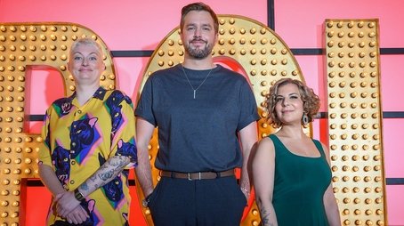Iain Stirling, Harriet Dyer & Maria Shehata (2025) - Episode 6 poster and promotional image