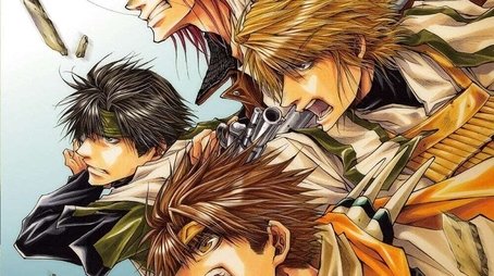 Saiyuki Reload Gunlock (2004) - Season 3 poster and promotional image