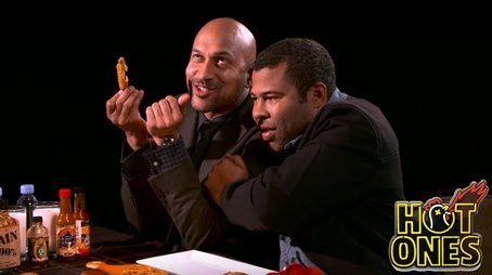 Key & Peele Lose Their Minds Eating Spicy Wings (2016) - Episode 8 poster and promotional image