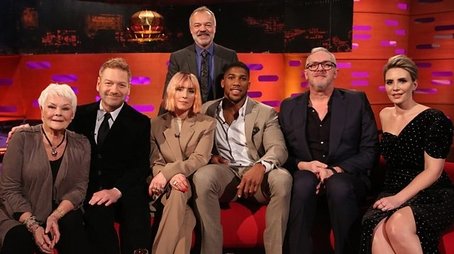 Dame Judi Dench, Sir Kenneth Branagh, Anthony Joshua, Noomi Rapace, Greg Davies, Claire Richards (2019) - Episode 15 poster and promotional image