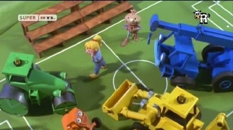 Wendy baut einen Fussballplatz