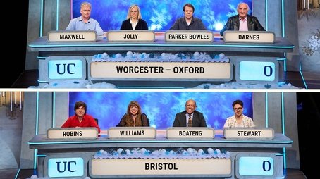 Christmas 2024 - Worcester College, Oxford v Bristol (2024) - Episode 156 poster and promotional image