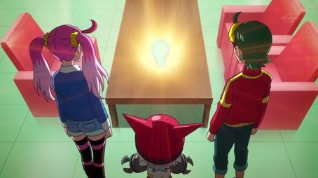 A Big Bang Punch Straight to Your Heart! Eri's an Appmon Idol! (2016) - Episode 5 poster and promotional image