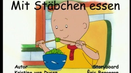 Caillou's All Alone (1998) - Episode 4 poster and promotional image