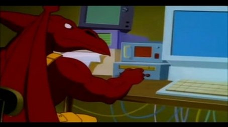 Bullzeye Surfs the Web (1997) - Episode 6 poster and promotional image