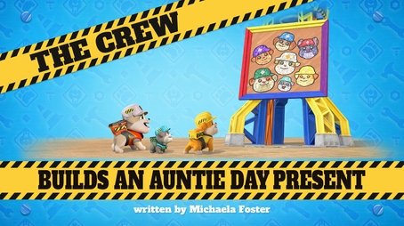The Crew Builds an Auntie Day Present (2025) - Episode 7 poster and promotional image