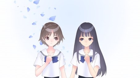 Blue Reflection Ray (2021) poster
