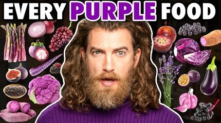 We Tried EVERY Purple Food (2024) - Episode 130 poster and promotional image
