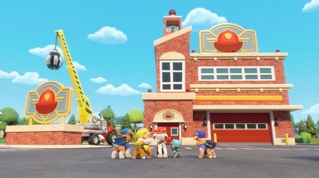 The Crew and Marshall Build a Fire Station (2023) - Episode 20 poster and promotional image