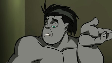 Hulk in grau