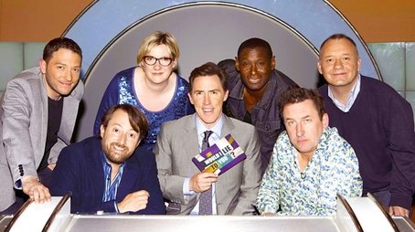 Sarah Millican, Jon Richardson, David Harewood, Bob Mortimer (2013) - Episode 6 poster and promotional image