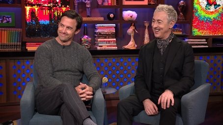 Milo Ventimiglia and Alan Cumming (2023) - Episode 37 poster and promotional image