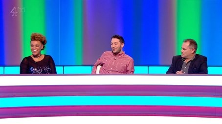 Jack Dee, Rob Beckett, Gemma Cairney, Jamie Laing (2014) - Episode 1 poster and promotional image