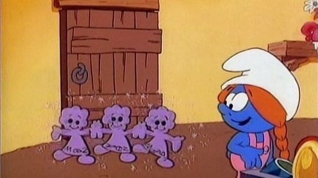 Cut-Up Smurfs