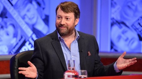 David Mitchell, Kirsty Wark, Andy Hamilton (2015) - Episode 10 poster and promotional image