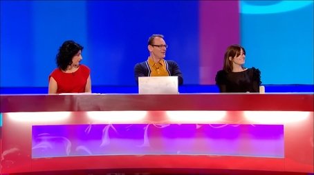 Claudia Winkleman, Shappi Khorsandi, Jamelia, Charlie Clements (2010) - Episode 1 poster and promotional image